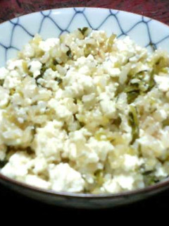 玄米高菜(豆腐入り)混ぜご飯-レシピのメイン写真