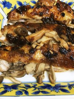 鳥もも肉のキノコ詰め-レシピのメイン写真