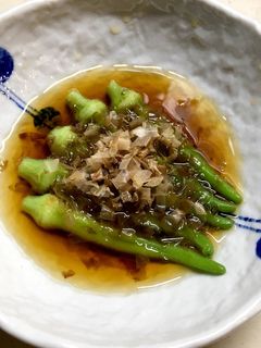 オクラのお浸し-レシピのメイン写真