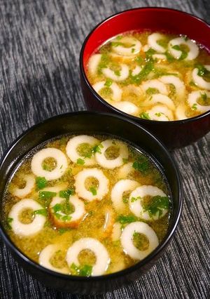 簡単！モロヘイヤのお味噌汁☆生姜バター-レシピのメイン写真