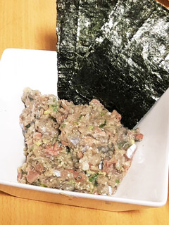 漁師メシ☆さんまのなめろう-レシピのメイン写真