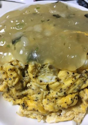 【電子レンジのみ】和風オムライス-レシピのメイン写真