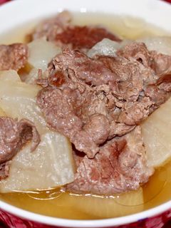 大根と牛肉の白だし煮-レシピのメイン写真