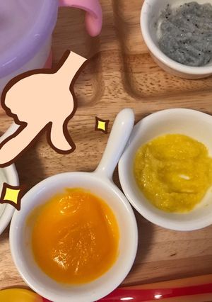 離乳食初期 小松菜のペースト-レシピのメイン写真