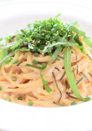 即席ソースで簡単。たらこクリームパスタ!-レシピのメイン写真