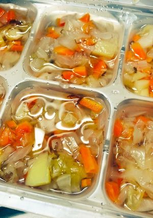 離乳食後期＊野菜の和風スープ＊冷凍保存-レシピのメイン写真