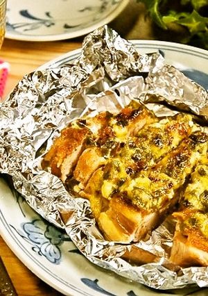 ワサビがポイント！ご飯泥棒な鶏の葱マヨ焼-レシピのメイン写真