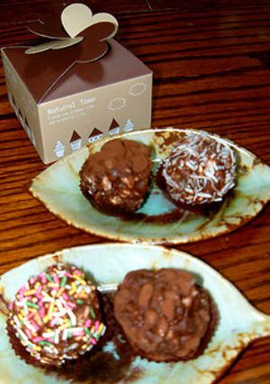 駄菓子で！「にんじん」チョコトリュフ♪-レシピのメイン写真
