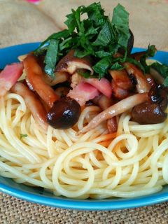 バター醤油香る☆キノコの和風パスタ★-レシピのメイン写真