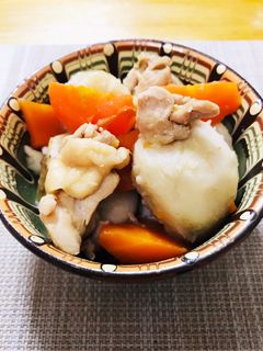 里芋と鶏肉の煮物-レシピのメイン写真