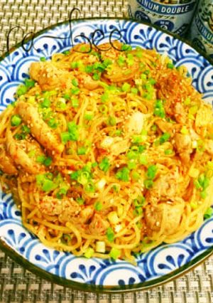 BBQにも◎焼肉のたれで鶏もやし焼きそば-レシピのメイン写真