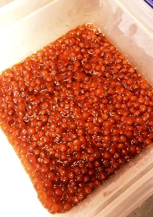 超簡単☆泡立器でほぐすいくらの醤油漬け☆-レシピのメイン写真