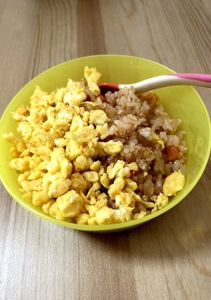 1歳息子用簡単オムライス-レシピのメイン写真