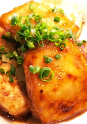 甘辛ダレの豆腐ステーキ-レシピのメイン写真