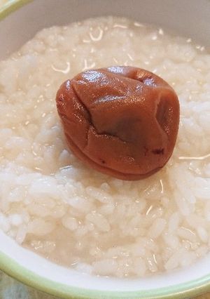 レンジ2分半☆簡単マグカップおかゆ-レシピのメイン写真