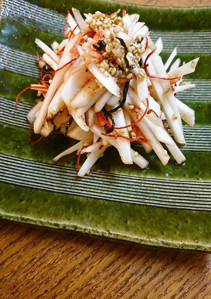 大根皮と桜えびの和え物-レシピのメイン写真