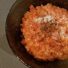 รูปของ レンジでトマトリゾット