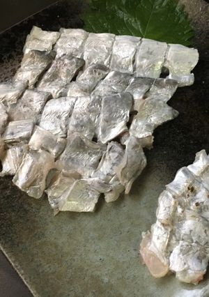 太刀魚のお刺身 炙り-レシピのメイン写真