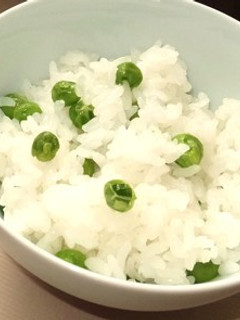 グリーンピースご飯-レシピのメイン写真