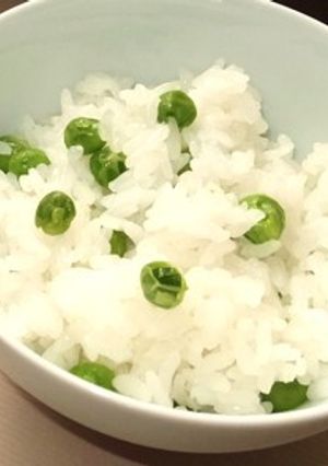 グリーンピースご飯-レシピのメイン写真