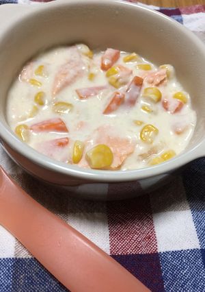 簡単‼︎鮭のクリーム煮♡幼児も大人も♡-レシピのメイン写真