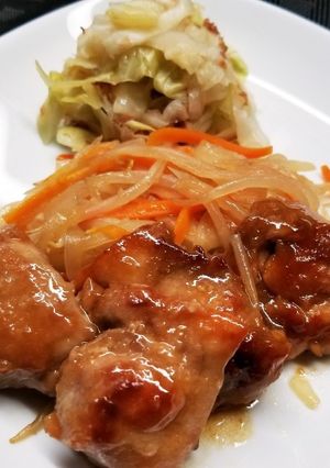 鶏もものわさび醤油焼き-レシピのメイン写真