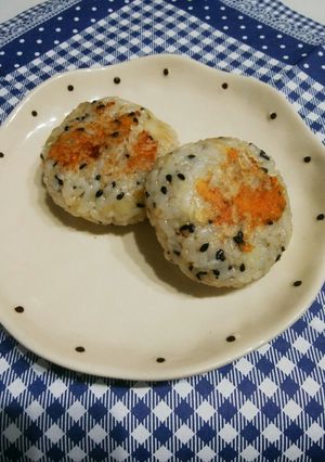チーズとゴマの焼おにぎり-レシピのメイン写真