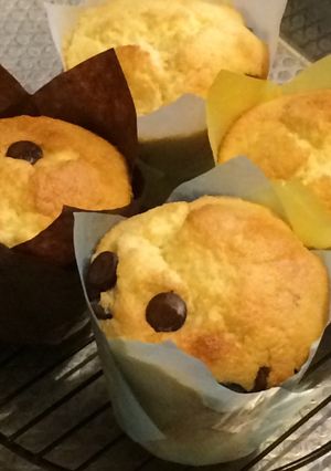 チョコチップマフィン-レシピのメイン写真