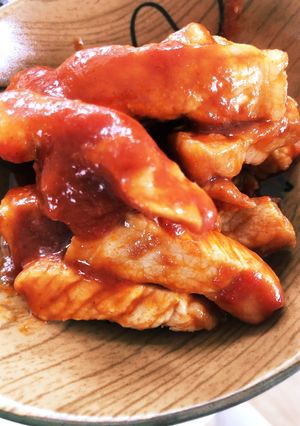 豚ロース ケチャップ煮 簡単 おかず-レシピのメイン写真