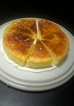 しっとり♪ふわふわ♪スフレチーズケーキ-レシピのメイン写真