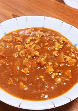 簡単！時短！キーマカレー！-レシピのメイン写真