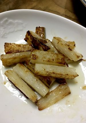 5分で完成!やみつき長芋塩バター炒め-レシピのメイン写真