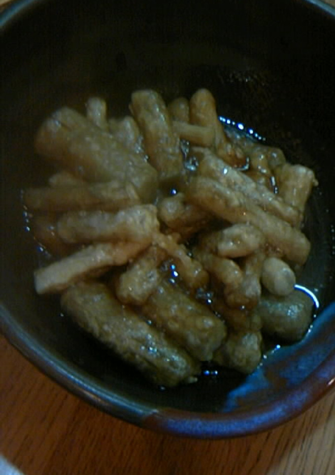 食材一つでＯＫ！牛蒡の揚げ煮＾＾-レシピのメイン写真