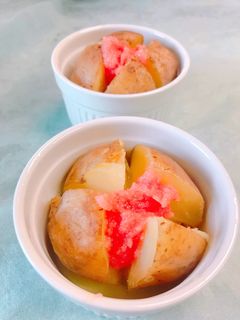簡単!レンジで!じゃがいものたらこバター-レシピのメイン写真