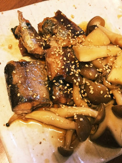 旬の秋刀魚のピリ辛ごまダレ焼き-レシピのメイン写真