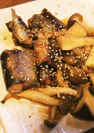 旬の秋刀魚のピリ辛ごまダレ焼き-レシピのメイン写真