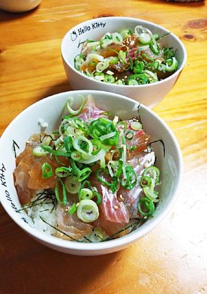 鯛の漬け丼♪-レシピのメイン写真