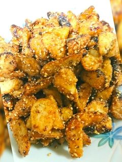 揚げゴボウのゴマ酢-レシピのメイン写真