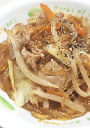 簡単チャプチェ♥春雨の中華風炒め♪-レシピのメイン写真