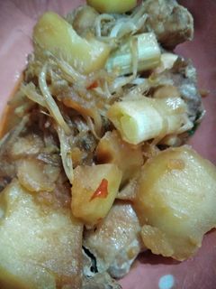 鶏肉じゃがいも甘辛炒め-レシピのメイン写真