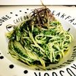 簡単!モロヘイヤと枝豆の冷製和風パスタ