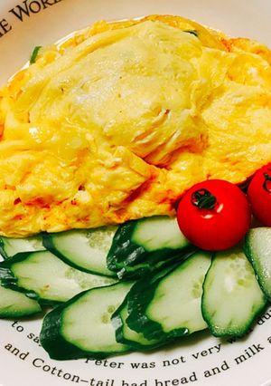 ポテト野菜オムレツ-レシピのメイン写真