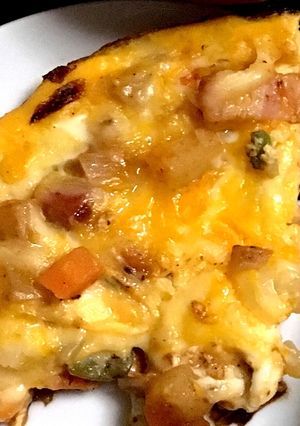 ごろごろ野菜の卵とじ-レシピのメイン写真