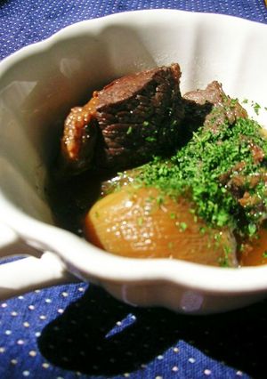 牛肉の赤ワイン煮-レシピのメイン写真