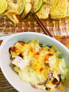 シーフードとちくわのチーズアンチョビ焼き-レシピのメイン写真