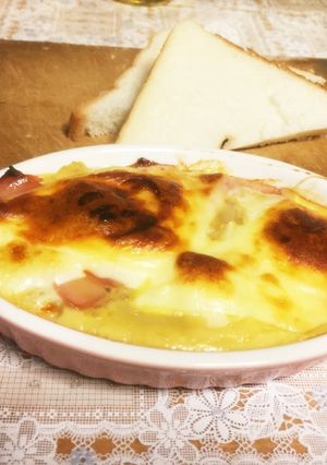 お手軽長芋と豆腐のグラタン-レシピのメイン写真