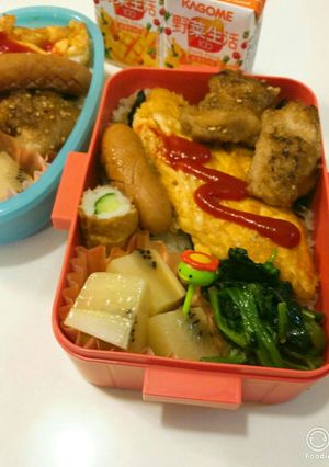 のっけ弁★女子高生のり弁-レシピのメイン写真