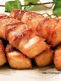 厚揚げの肉巻き☆はちみつ照り焼き-レシピのメイン写真