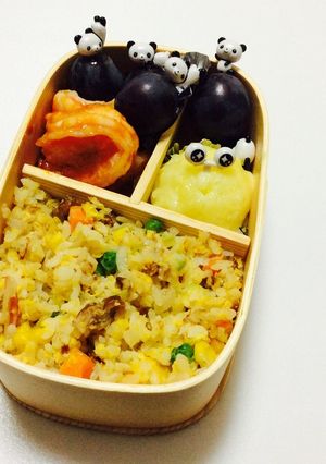 ⑩パンダもはしゃぐ、中華弁当♡-レシピのメイン写真