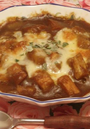 簡単！パンの耳 de カレーグラタン-レシピのメイン写真